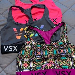 Set of 3 VS sport bras